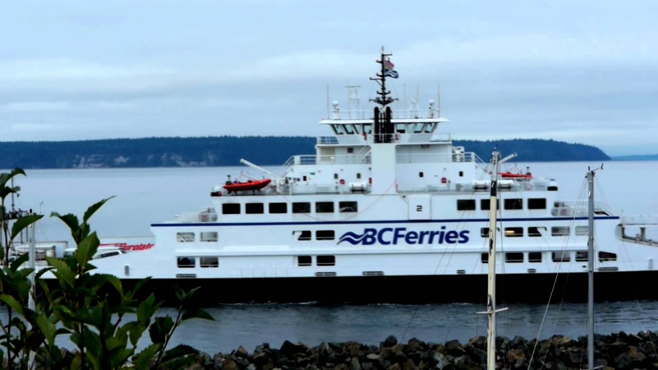 BC Ferries Island Sky off to Little River YouTube