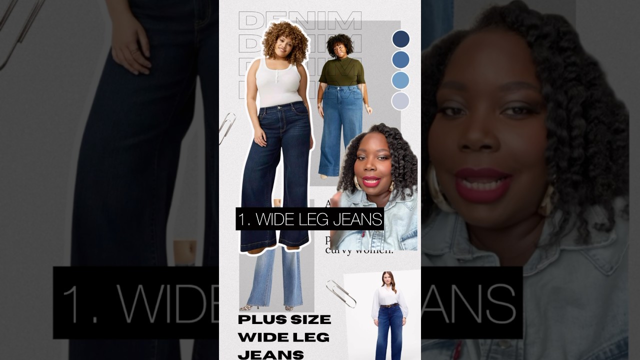 Best Fall Denim Trends For Plus Size & Curvy Women