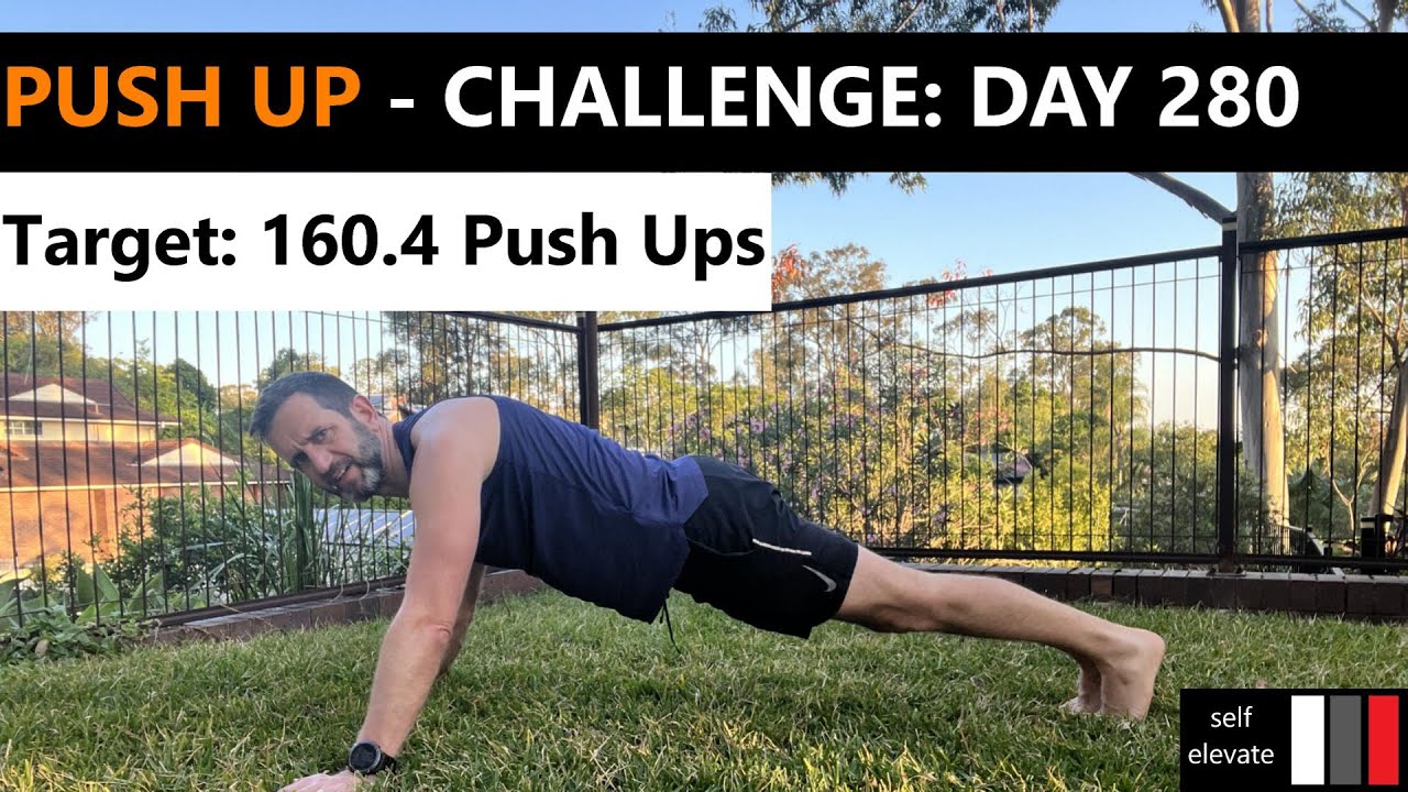 365 Day Push Up Challenge - Day 280 - YouTube