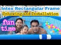Intex Rectangular Frame Unboxing and Installation | 2.2m x 1.5m x 0.65m Intex Swimming Pool