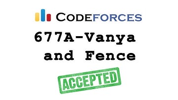 Codeforces "677A-Vanya and Fence" solution( Bangla ) | Cpp language