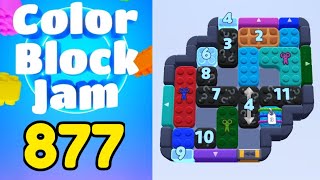 Color Block Jam Level 877 Solution