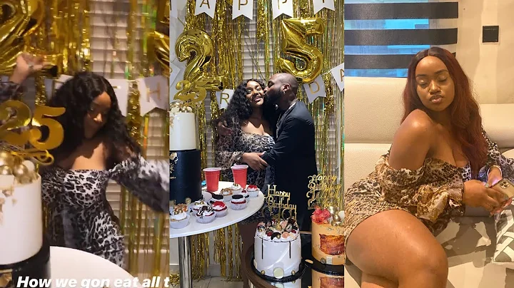 Davido’s Fiance, Chioma Holds A Small Birthday Celebration To Mark Turning 25