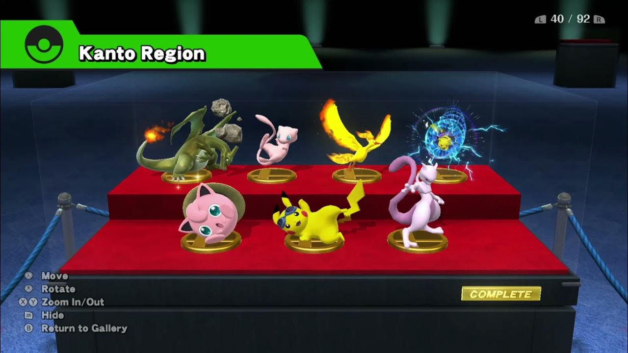 Smash Wii U Trophy Gallery YouTube