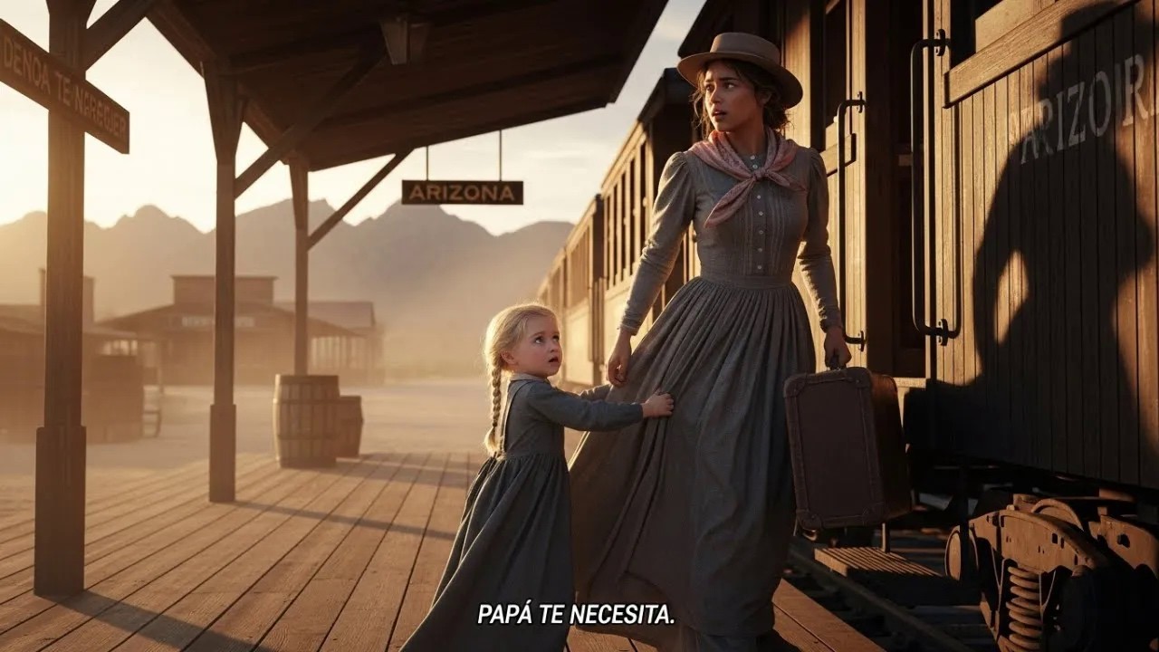 La Novia por Correo se Bajó en la Parada Equivocada—Hasta Que la Pequeña Niña Agarró Su Vestido