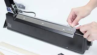 【らくるみ】シーラー消耗品取り外し方※字幕を”オン”で視聴してください