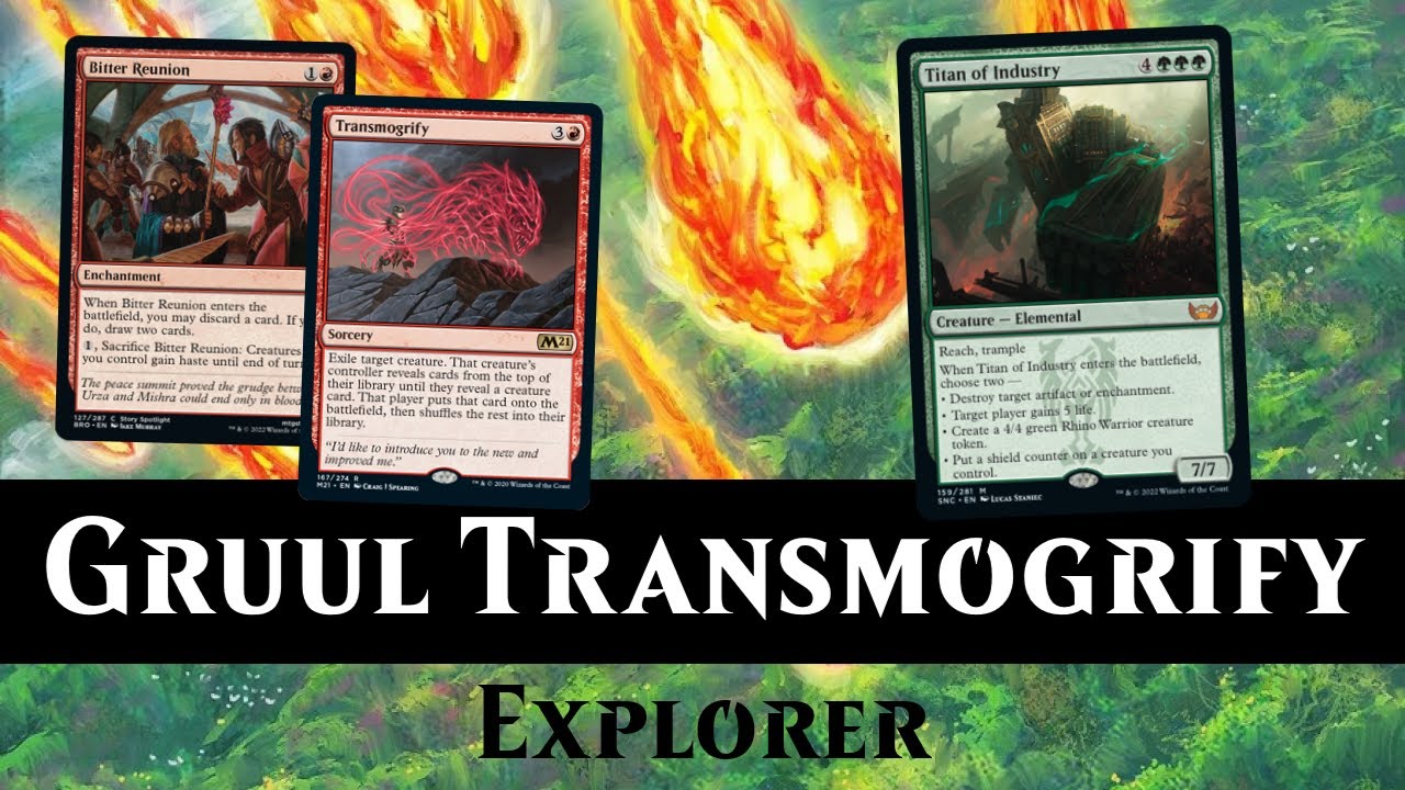 Transmogrify Tokens into Titans in MTG Arena Explorer