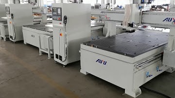 CNC Nesting Center AU1325ATC-L (CNC Router) workshop