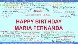 MariaFernanda   Languages Idiomas - Happy Birthday