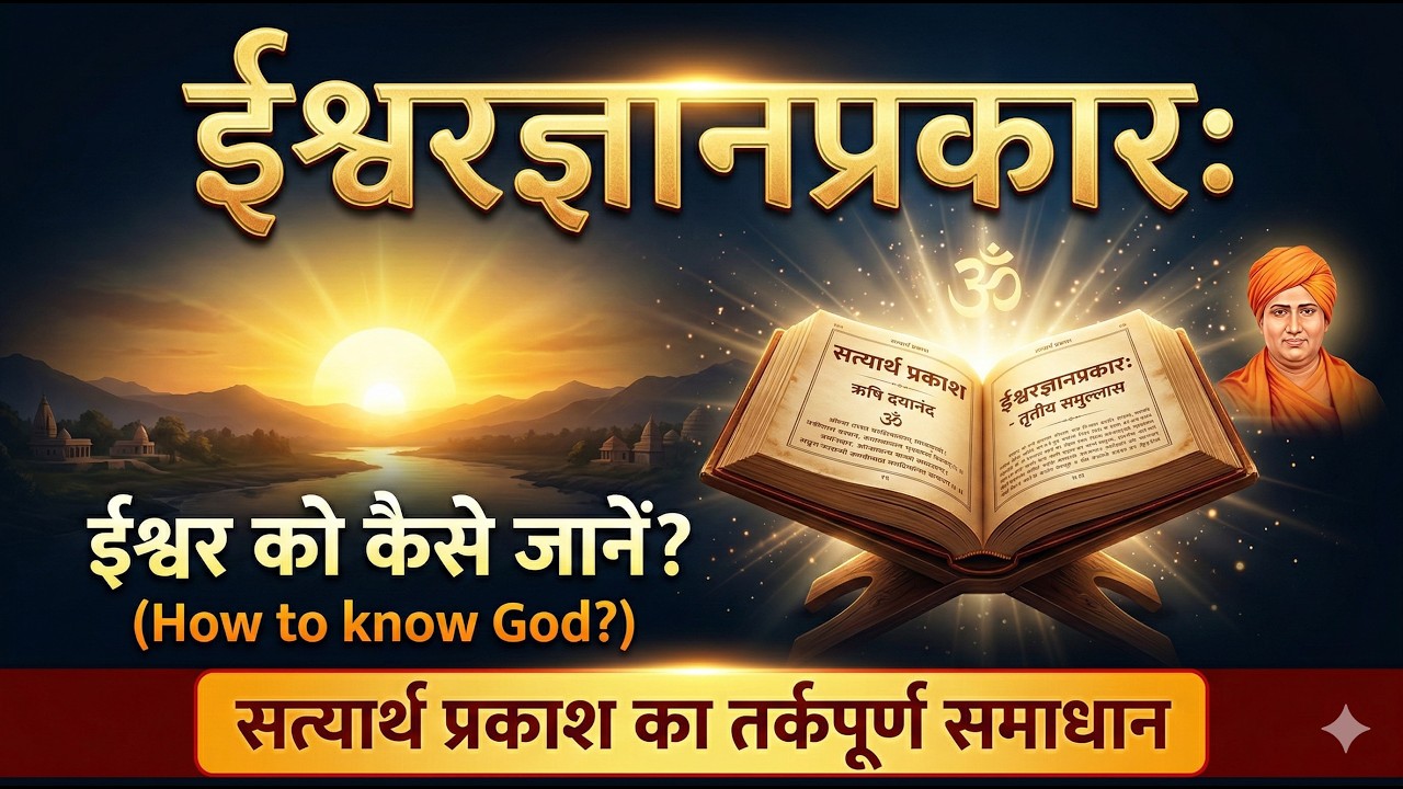 निराकार स्रष्टा की प्रकृति | ईश्वरज्ञानप्रकारः - सत्यार्थप्रकाश
