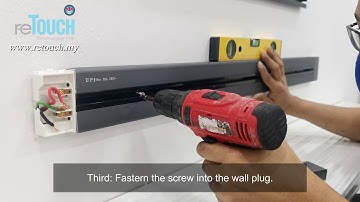 Power Track installation