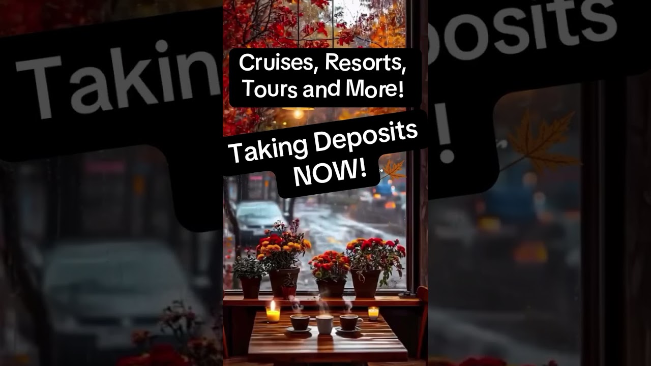 🍂 Fall = Best Travel Season! 🍁 Cheaper prices, fewer crowds & cozy vibes 🍷✈️ Ready to book your…