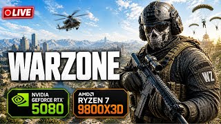 🔴LIVE WARZONE  | RTX 5080 + RYZEN 7 9800X3D | Season 2 Battle Royale & Resurgence 🔥🔥