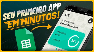 CRIE APLICATIVOS INCRÍVEIS USANDO APENAS O GOOGLE SHEETS 🤯