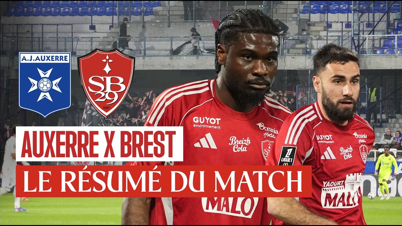 Auxerre 3-0 Brest