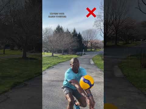Volleyball Underhand Pass:
