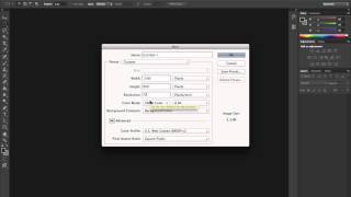 Web Publishing Tutorial: Creating a New Project in Photoshop