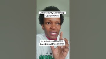 Cybersecurity Learnership in South Africa #liferesetwithboni