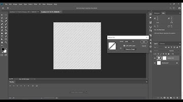 pattern fill adobe photoshop 2019 Perfect diagonal stripes quickly and easily