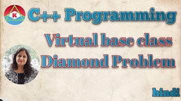 C++ Programming - Virtual base class | Diamond Problem