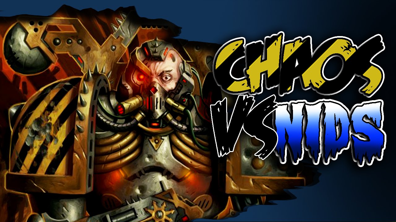 7th Edition 40k Battle Report - Chaos Space Marines VS Tyranids - YouTube