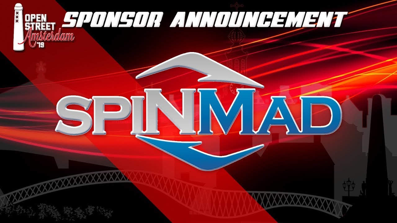 Announcement Sponsor Open Street Amsterdam, SpinMad