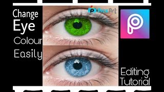 PICSART- Change Your Eye Color to Blue Eyes Tutorial | PICSART Editing Tutorial screenshot 4
