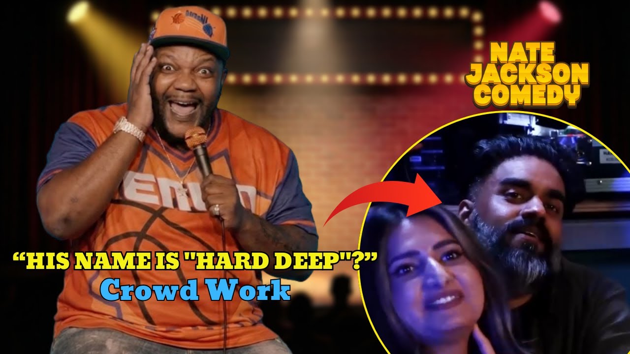 (Comedy) NATE JACKSON Crowd Work: Indian Guy Named 