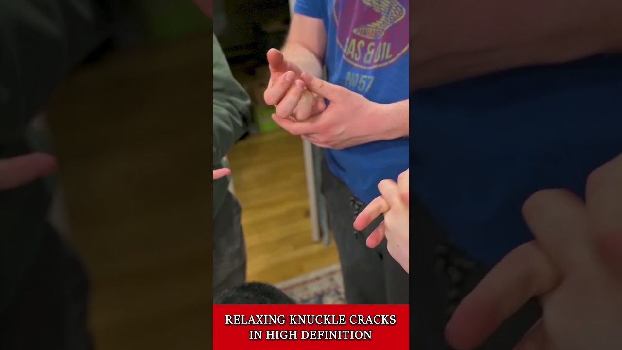 Stiff Knuckles Popping *LOUD*🤩💥