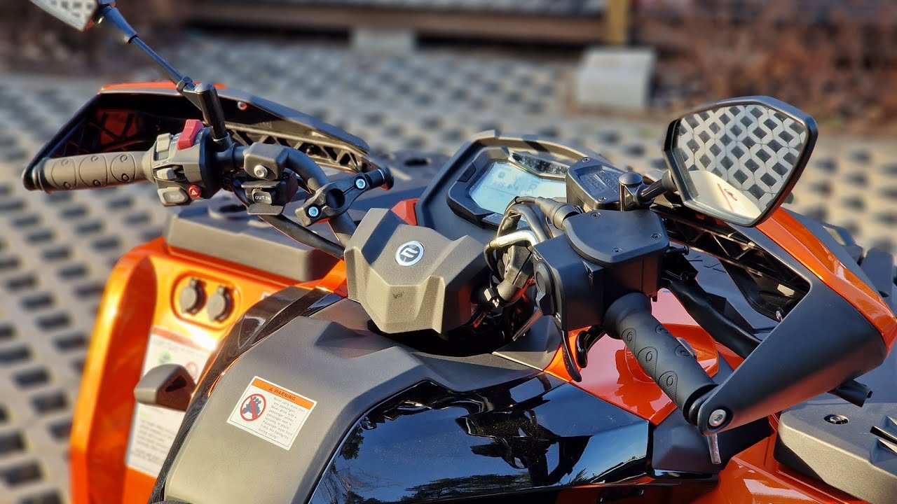 Jak zmieniać BIEGI, NAPĘD, BLOKADĘ w QUADZIE. CF MOTO 520 625 850 1000