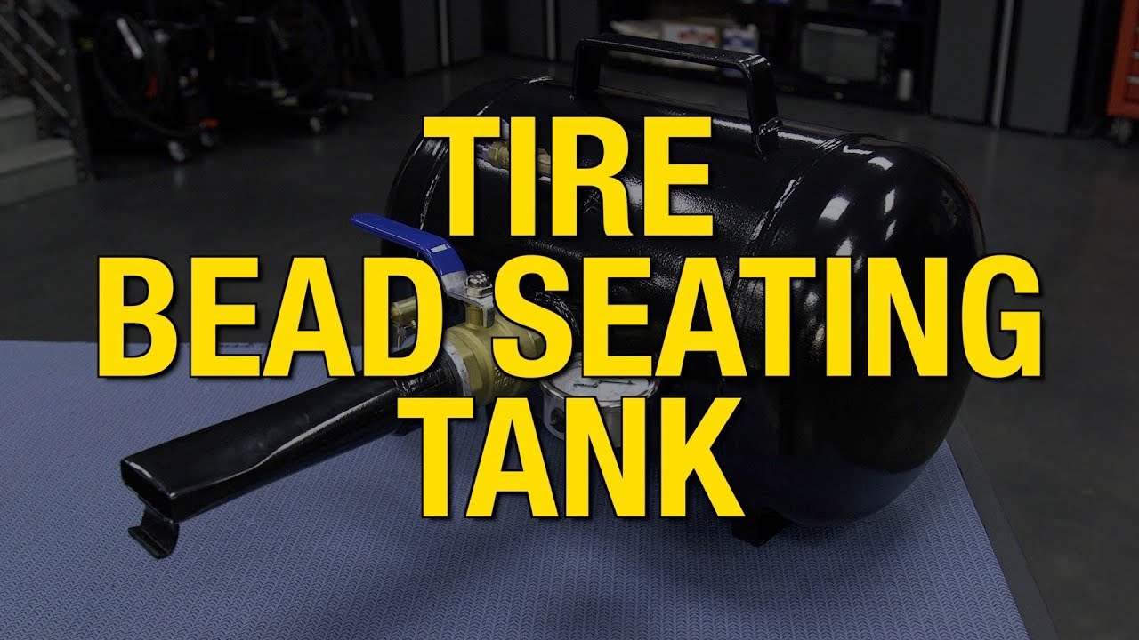 Tire Bead Seating Tank - How to Seat a Tire on a Wheel - Eastwood - YouTube