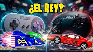 SNES vs Genesis: ¿Quién es el REY de las carreras? 🏁