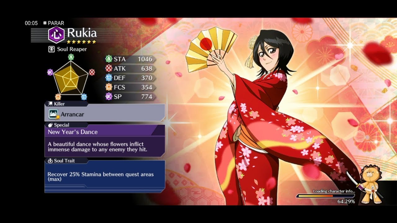 New Year's Dance, Rukia Kuchiki #bleach #anime #game #manga #rukia