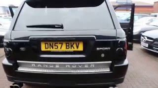 Range Rover Sport TDV6 Finished In Java Black At Rix Motor Company