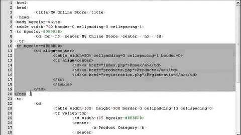 PHP Video Tutorial   Formating Website (Part 4)