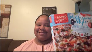 Mediterranean Style Flatbread Pizza 🍕 Mama Cozzi Brand Aldi Find + I'm Back Home From Vacation