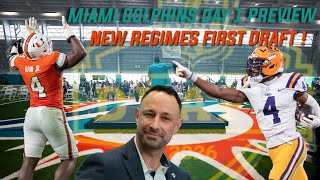 Miami Dolphins Draft Day 1 Preview 