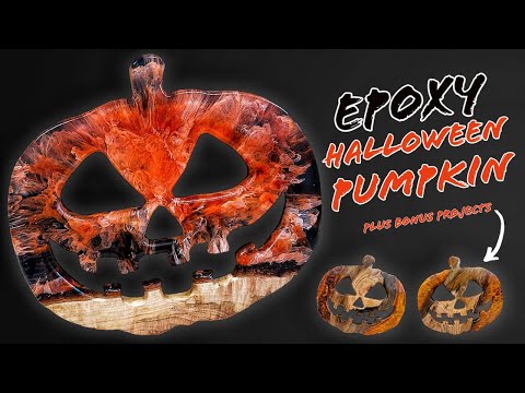 How to Carve a Pumpkin from Epoxy Resin