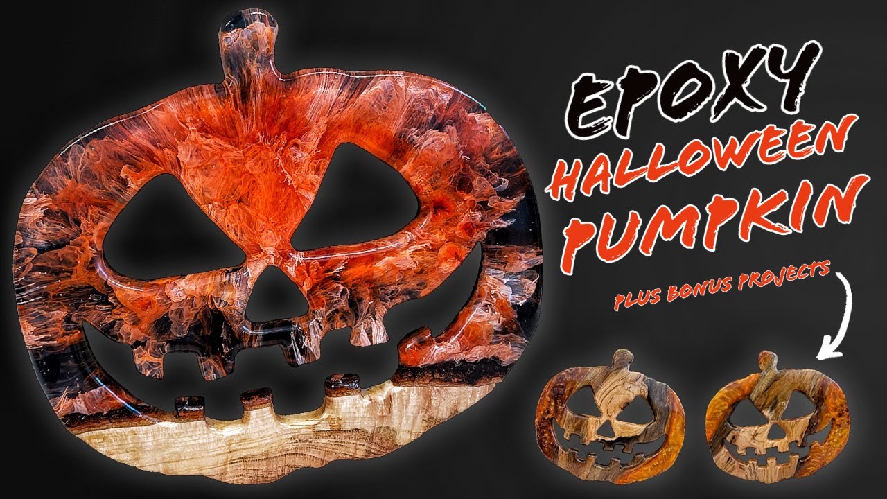 How to Carve a Pumpkin from Epoxy Resin