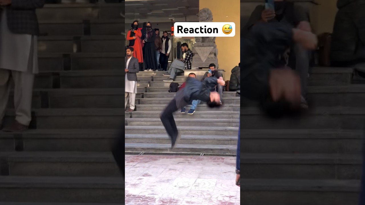 His hilarious reaction in numl university 😂 