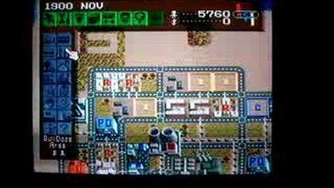 Sim City SNES Money cheat