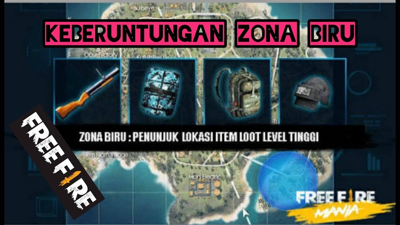 Manfaat Zona Biru Di Mode Rank Pada Free Fire Youtube