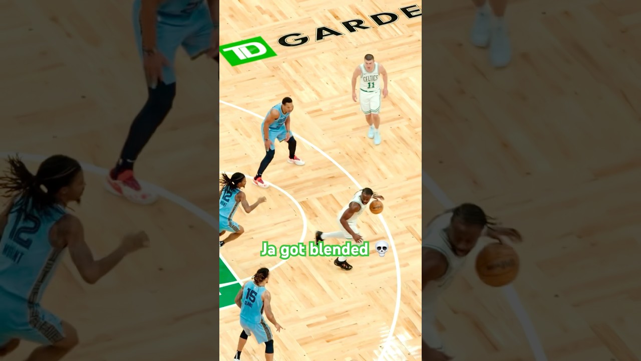 Jaylen Brown Mixed JA Morant? 