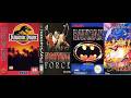 Aladdin(Sega) | Batman: The Video Game | Jurassic Park | Fighting Force