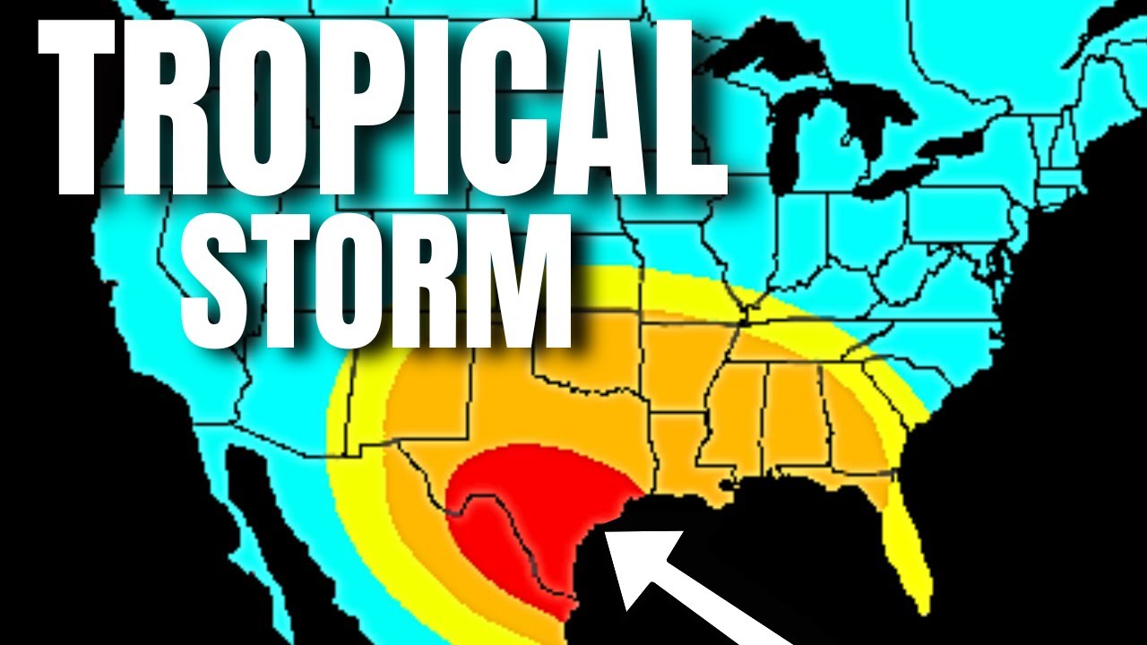 A Tropical Storm Will Hit Texas Today... - YouTube