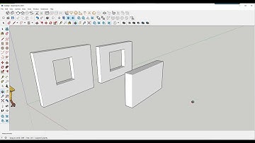 Lỗi Đục Tường Trong Sketchup