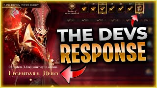 COMPENSATION INCOMING!! The Devs Respond To The New Update Concerns... Dragonheir: Silent Gods