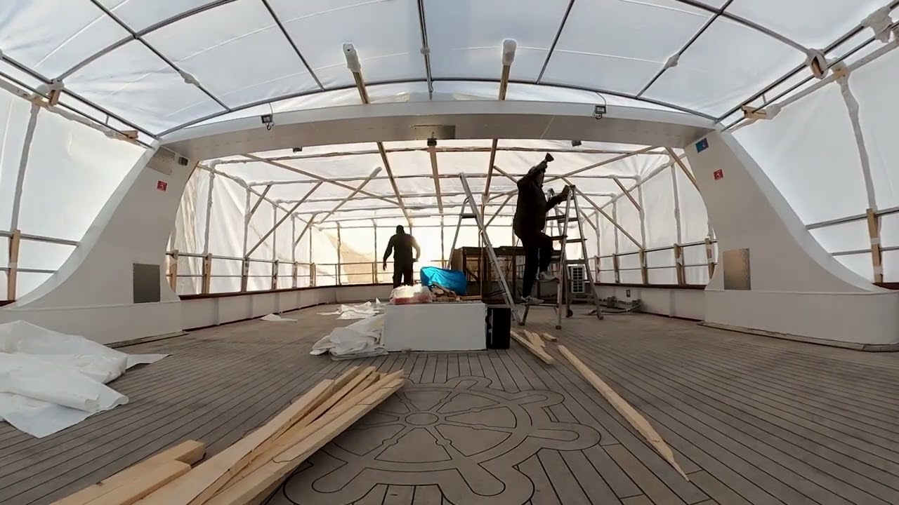 Shrink Wrap Training - Boat Wrapping