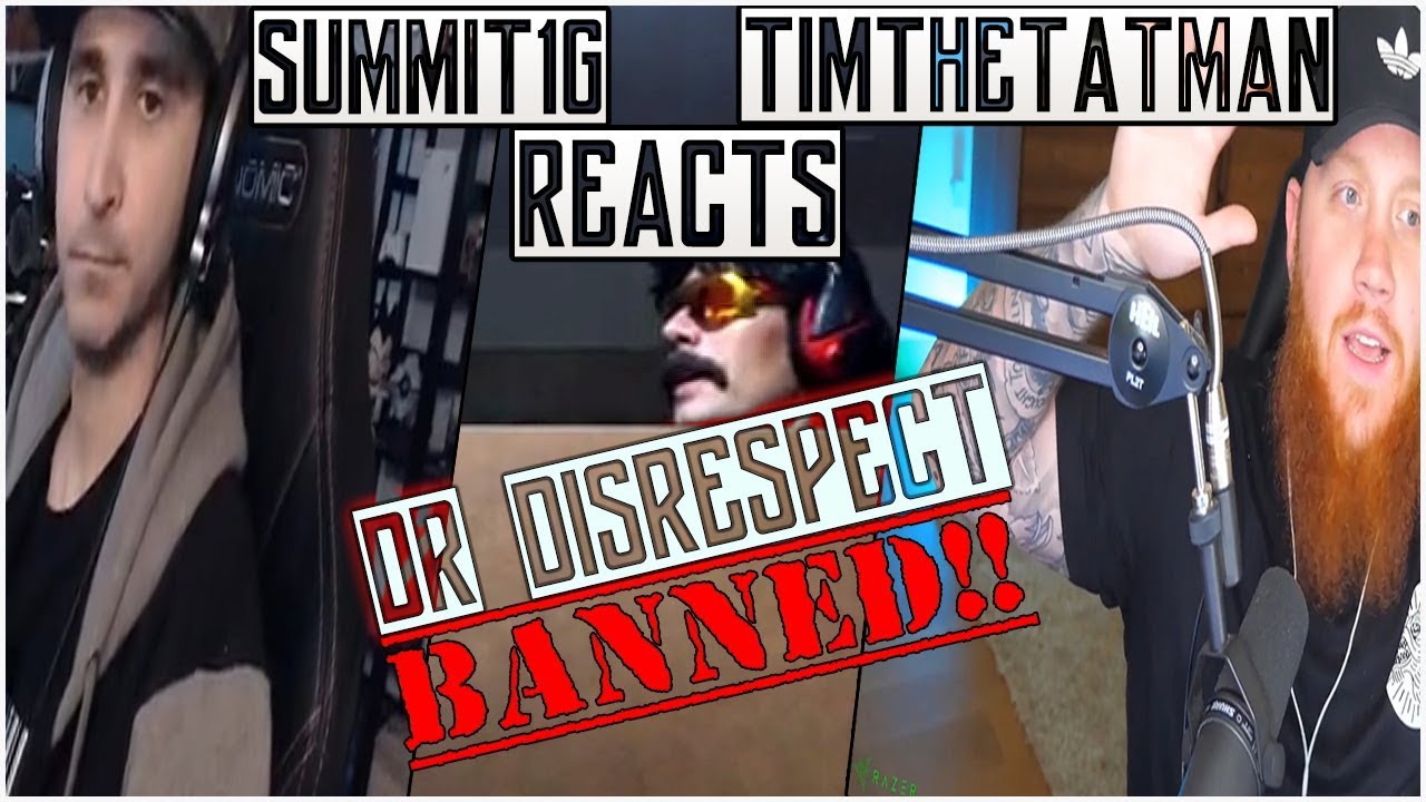 Summit1g and Timthetatman React to Dr Disrespect Banned (E3 2019 Bathroom Incident)