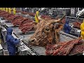How Beef Jerky Is Made in Factory | Full Process USA Future factory..